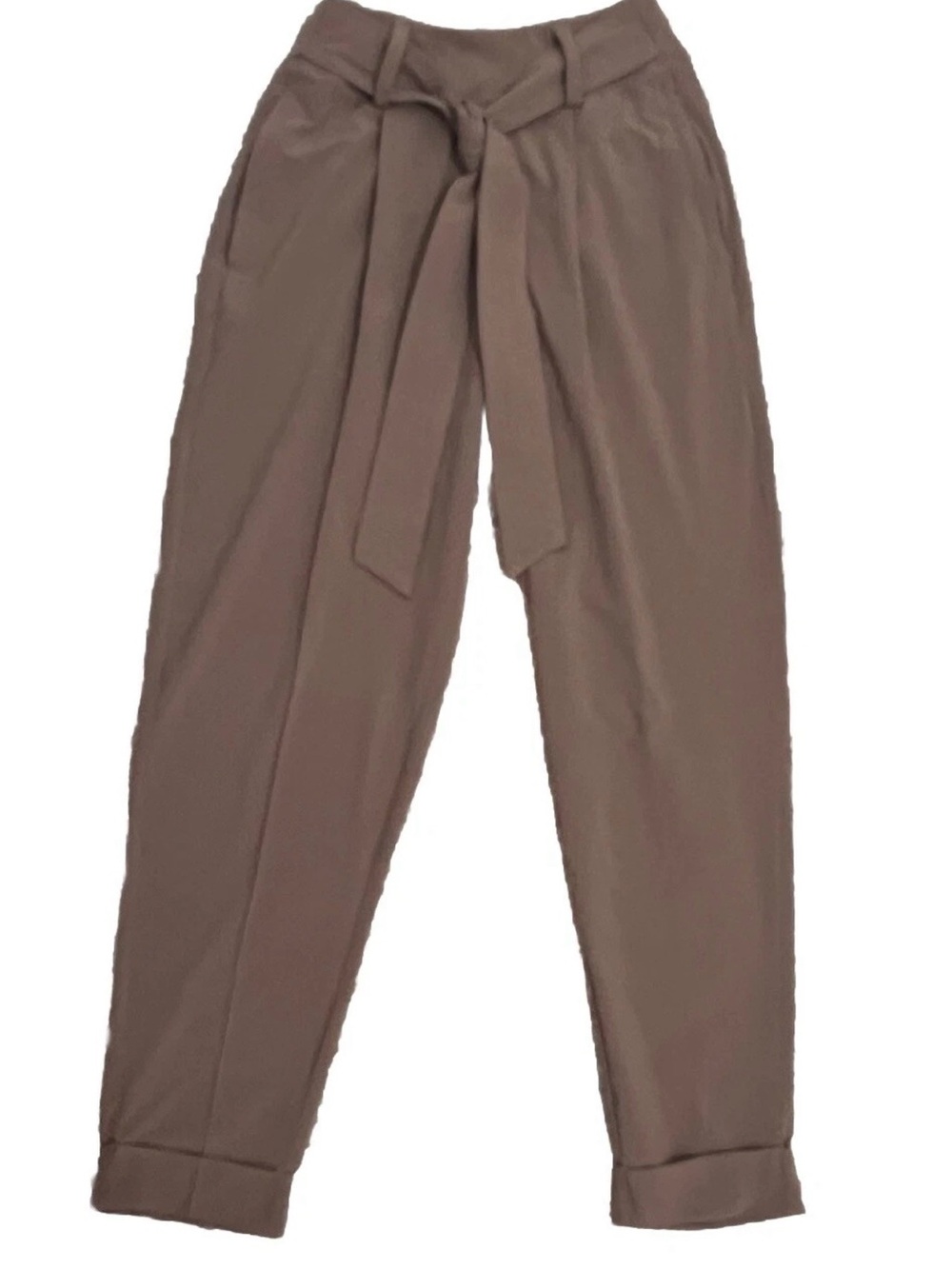 Athleta Tie-Waist Pleated Pants Size 2